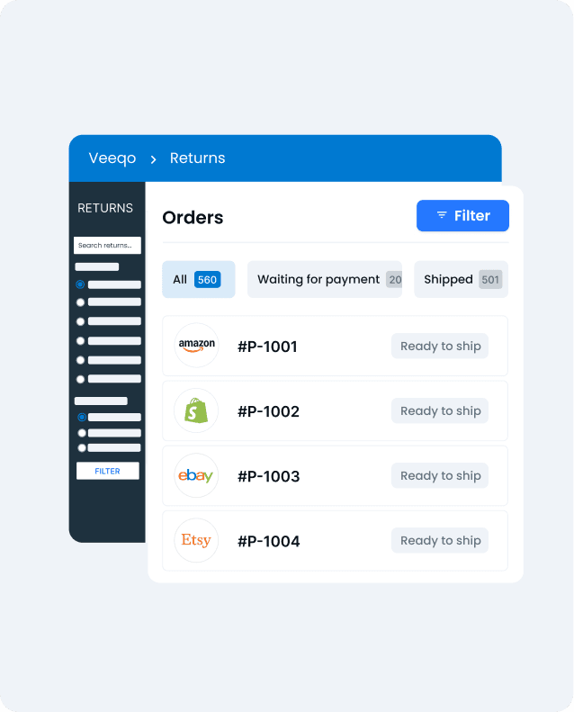 Manage your orders