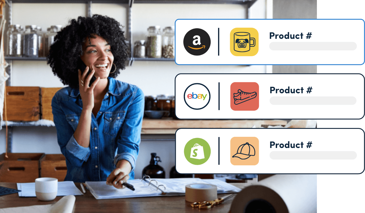 Inventory and order management cards