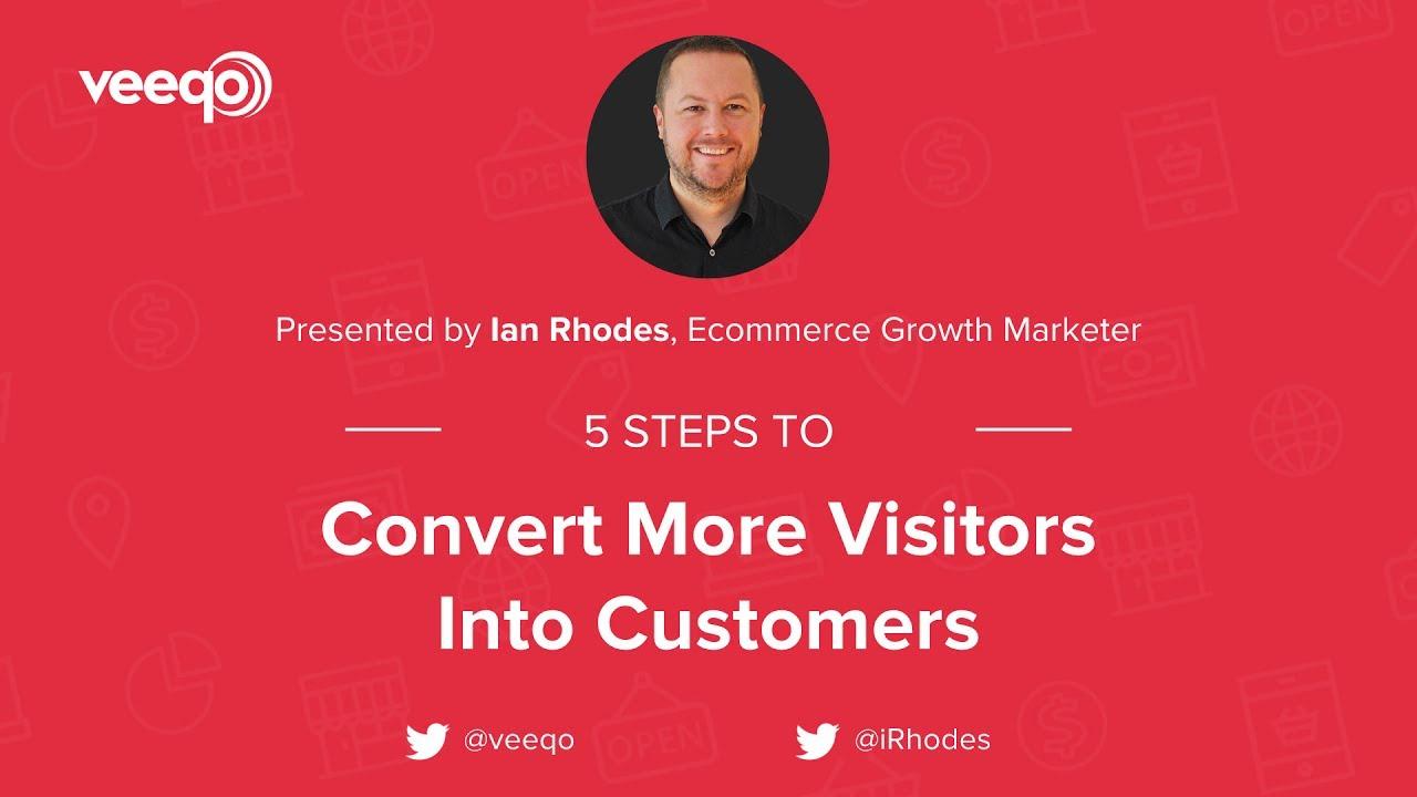Cover Image for 5 Steps To Convert More Visitors Into Customers