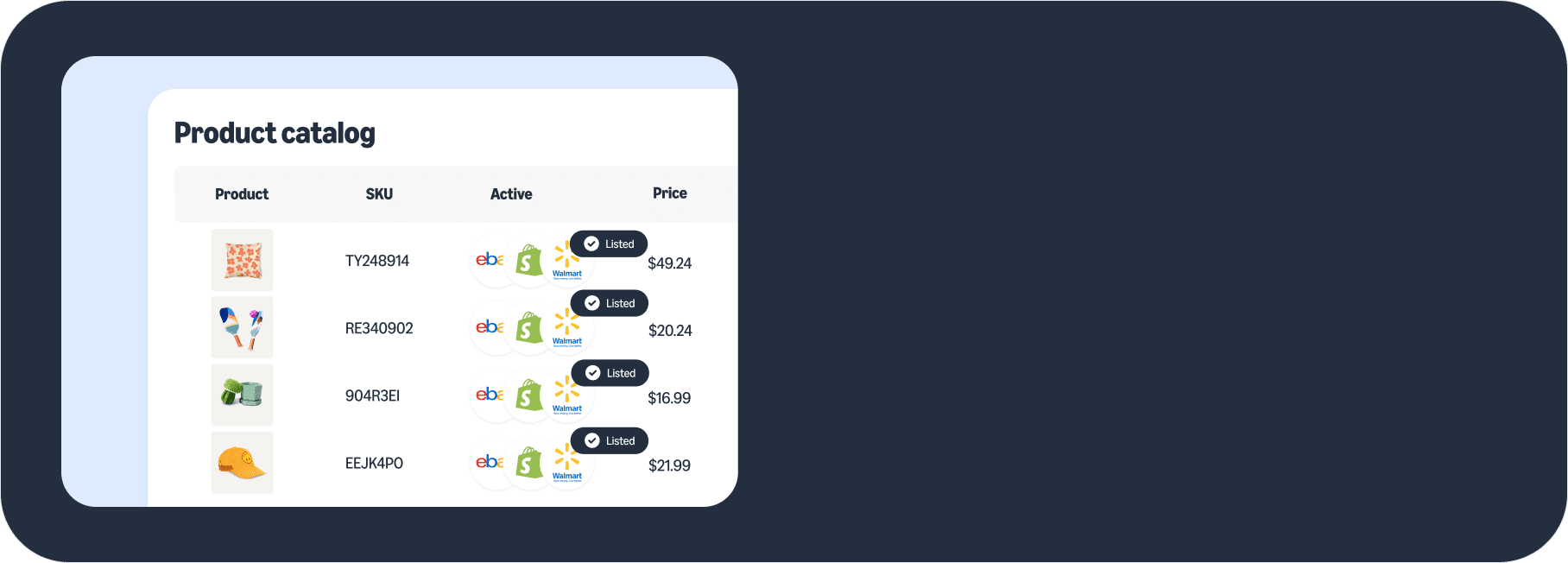 Introducing Veeqo Listings: List once, sell everywhere.